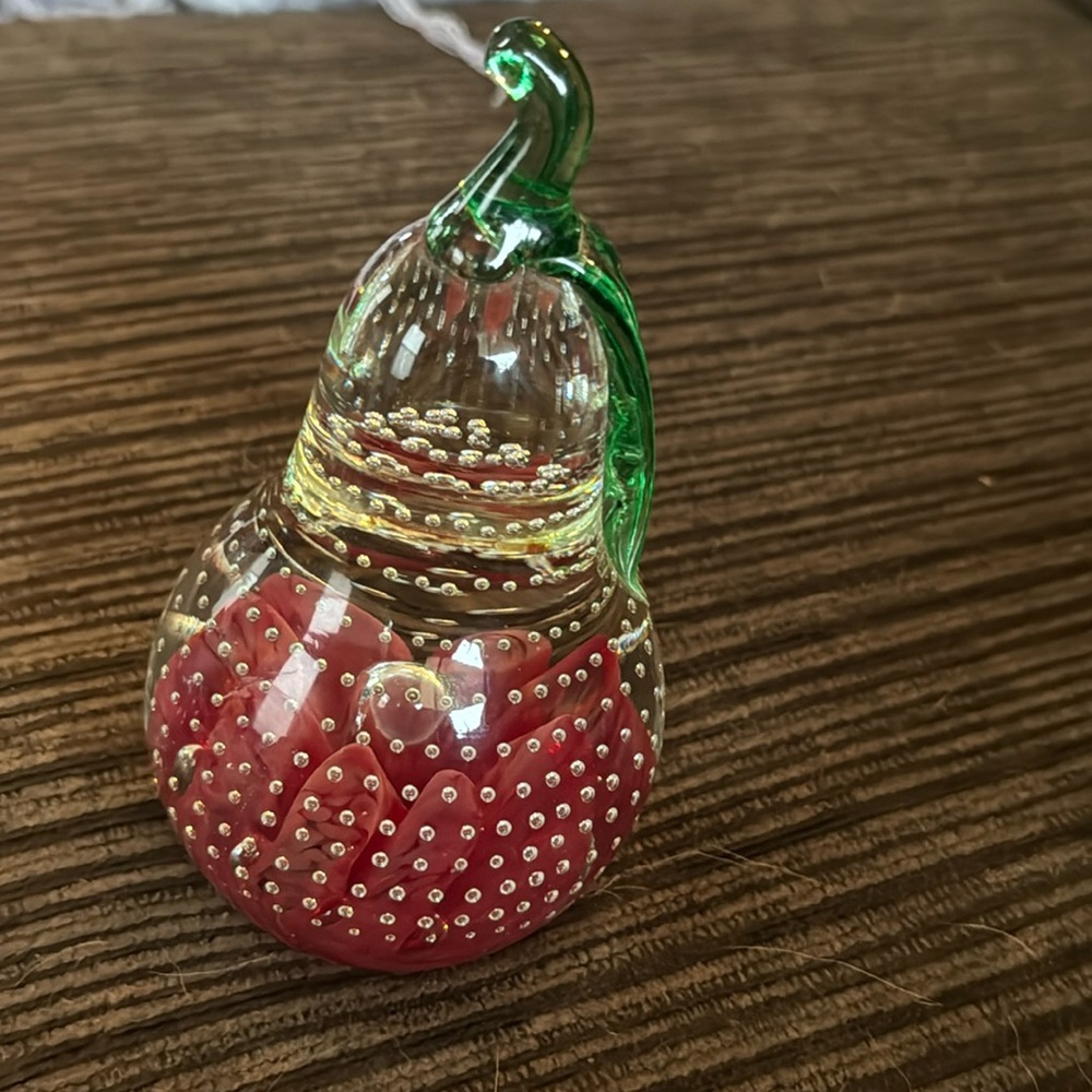 Joe St. Clair Art Glass Paperweight